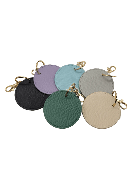 Portachiavi rotondi grandi vari colori