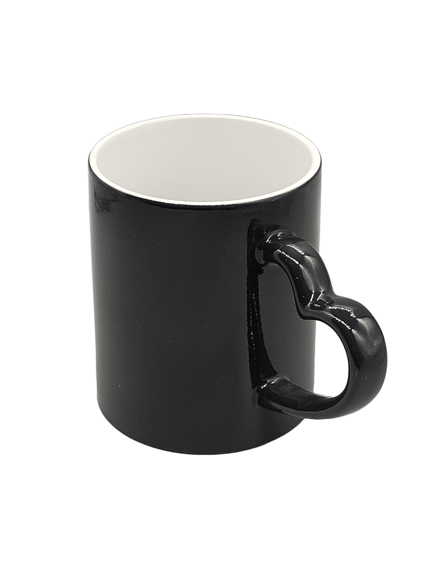 Tazza magica personalizzabile con manico a cuore