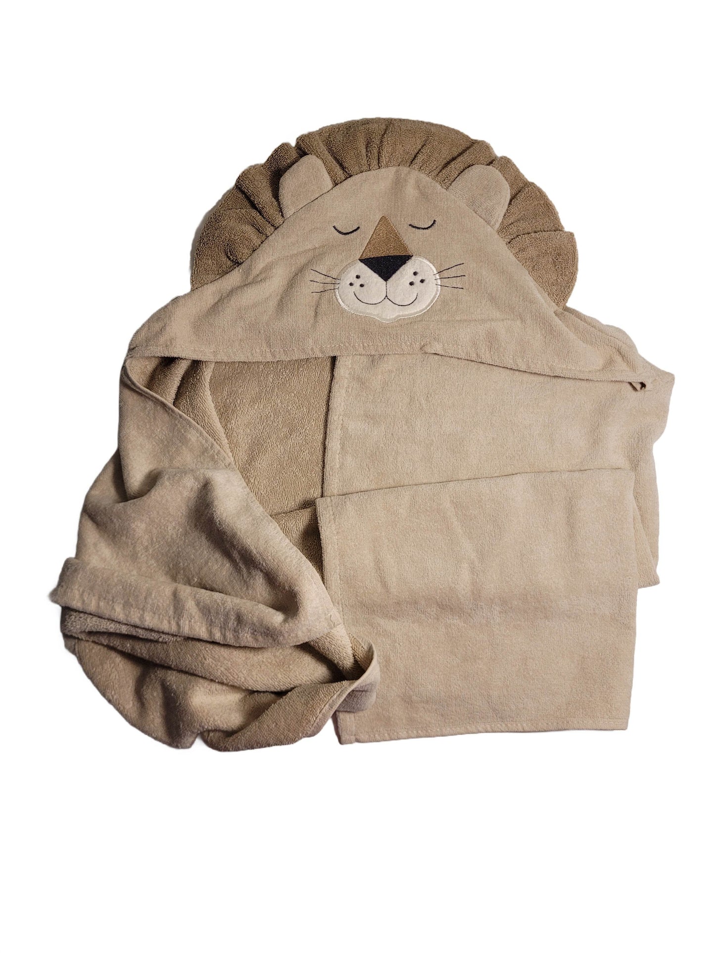 Accappatoio leone personalizzabile con nome