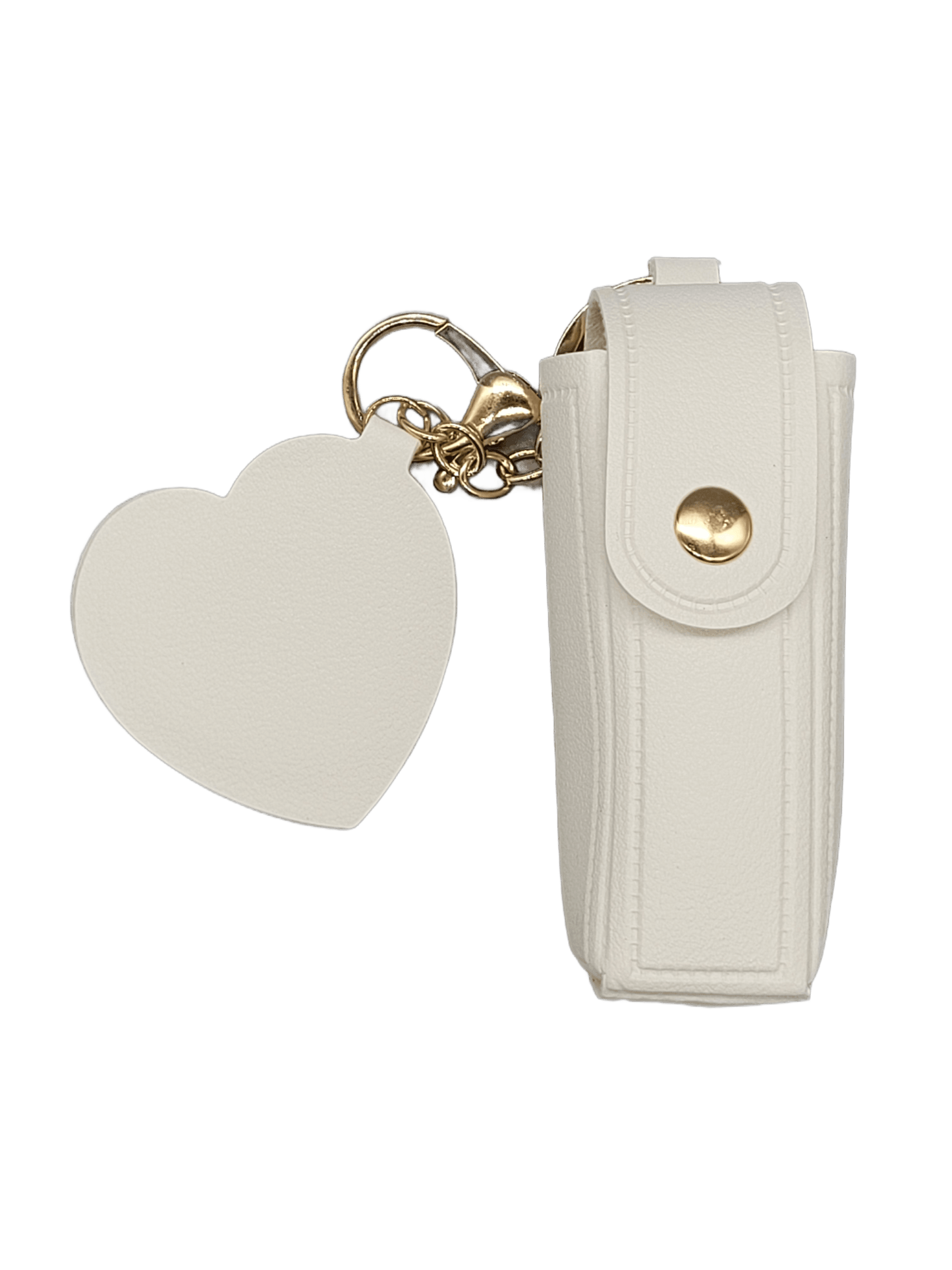 Porta rossetto con specchietto a forma di cuore