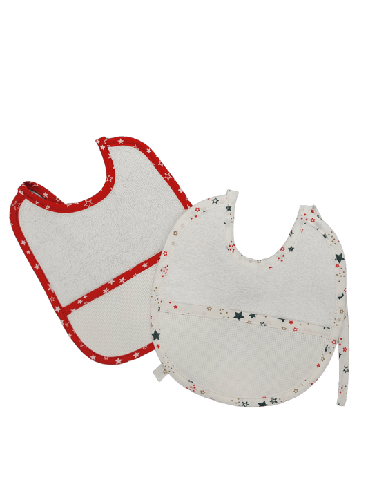 Bavaglini baby Natale personalizzabili