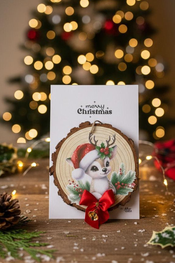 Tronchetto in legno personalizzato senza base