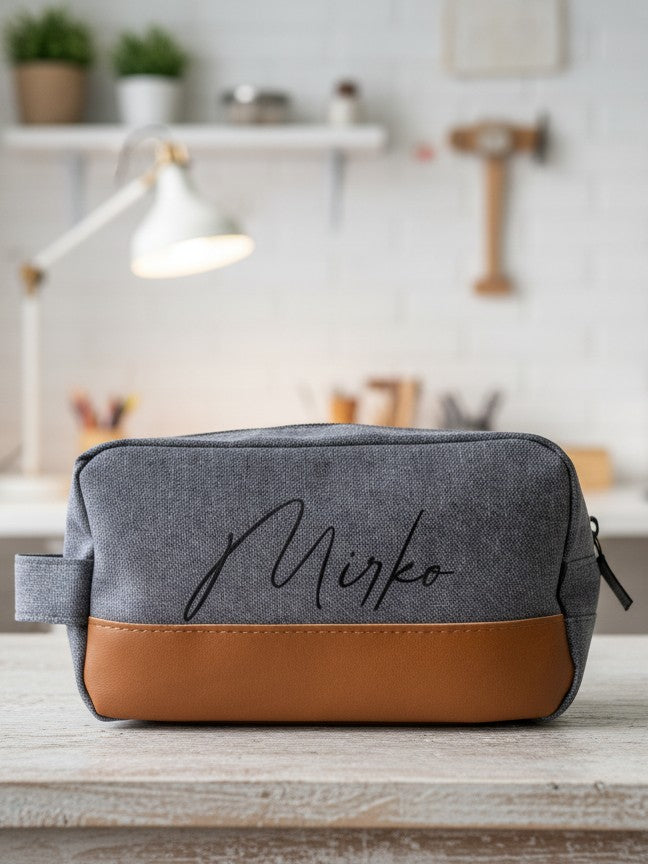 Beauty case uomo personalizzabile