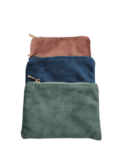 Pochette grande velluto 32x24 personalizzabile vari colori
