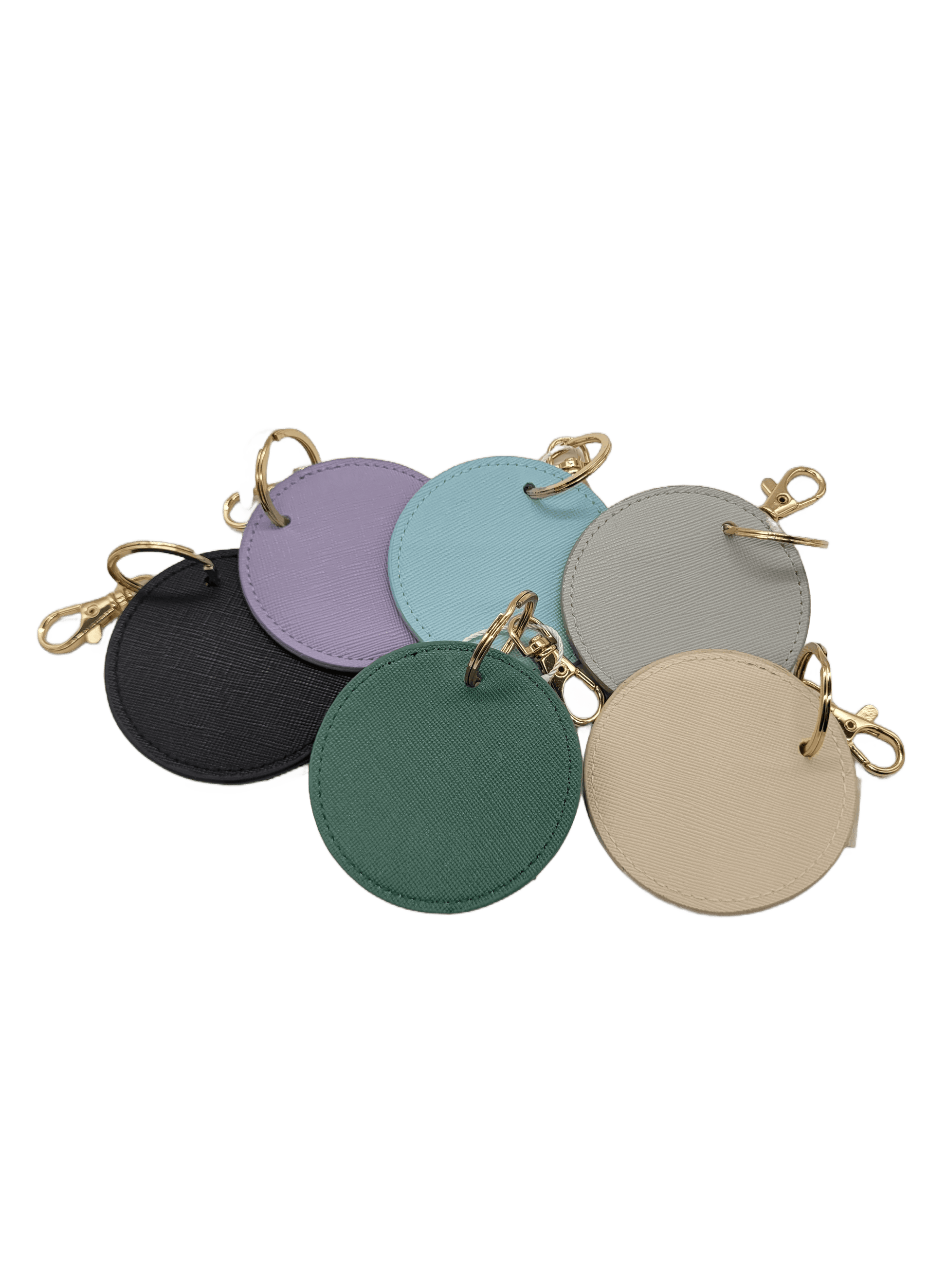 Portachiavi rotondi grandi vari colori