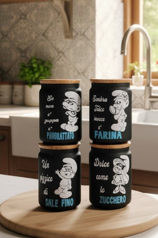 Barattoli personalizzabili