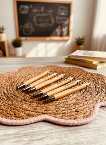 Penna bamboo personalizzabile