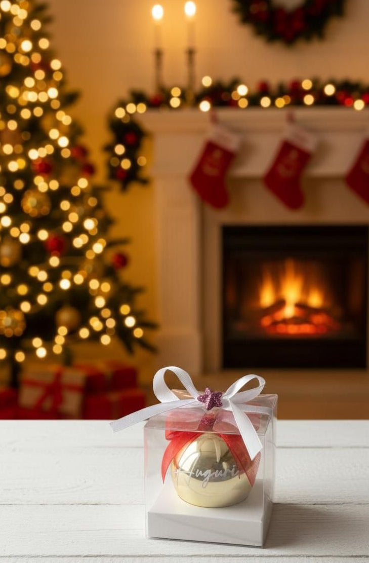 Scatola per sfere in vetro