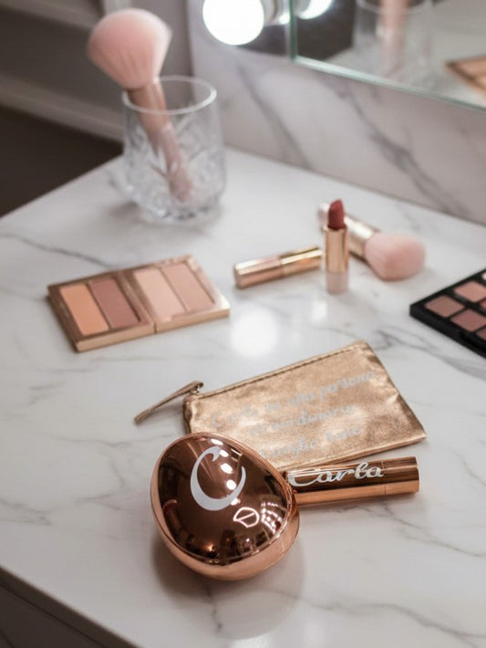 Kit spazzola capelli + rossetto