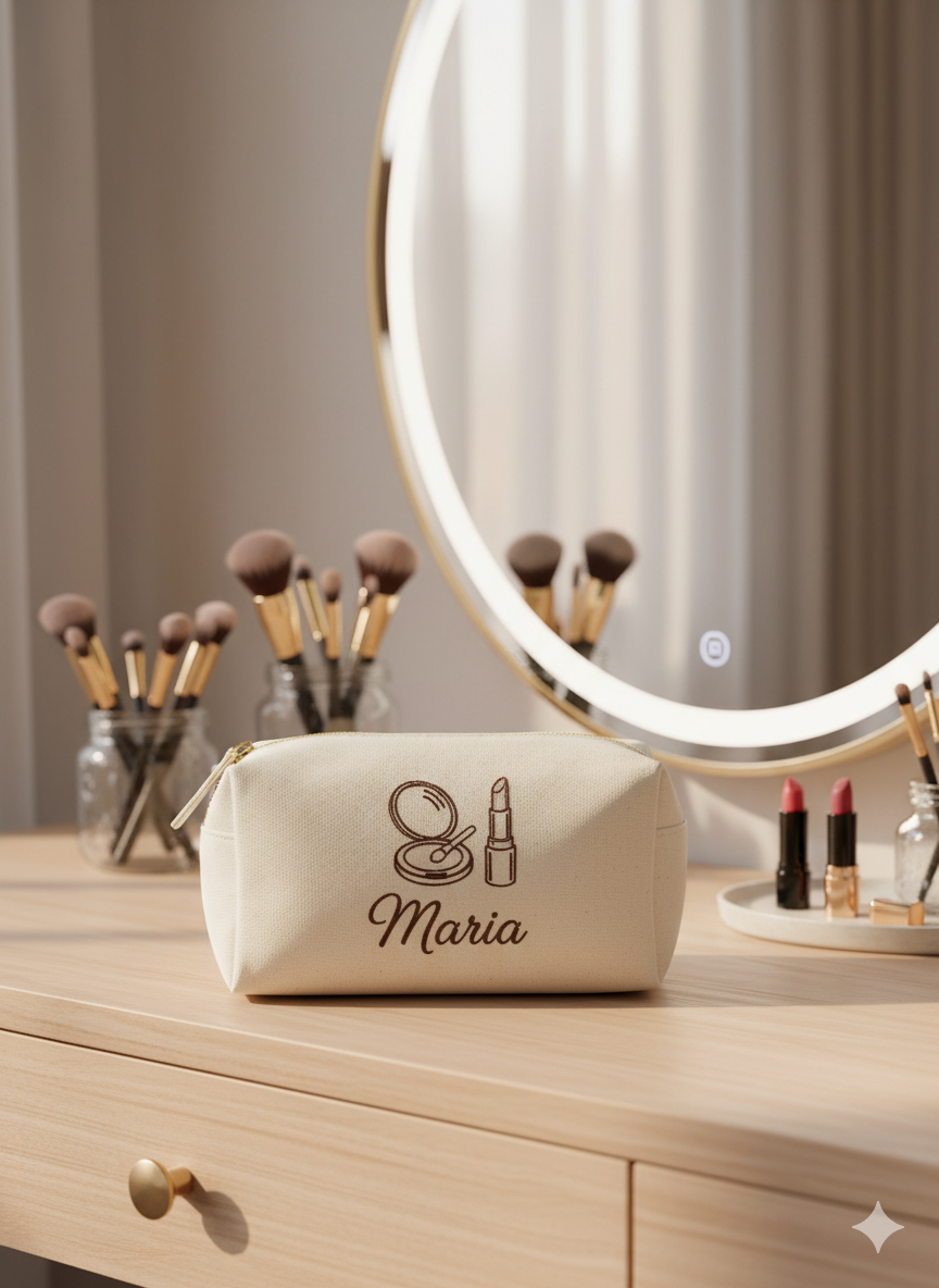 Astuccio beauty cotone/juta