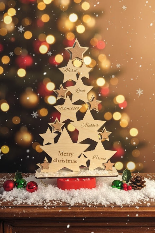 Albero famiglia in legno