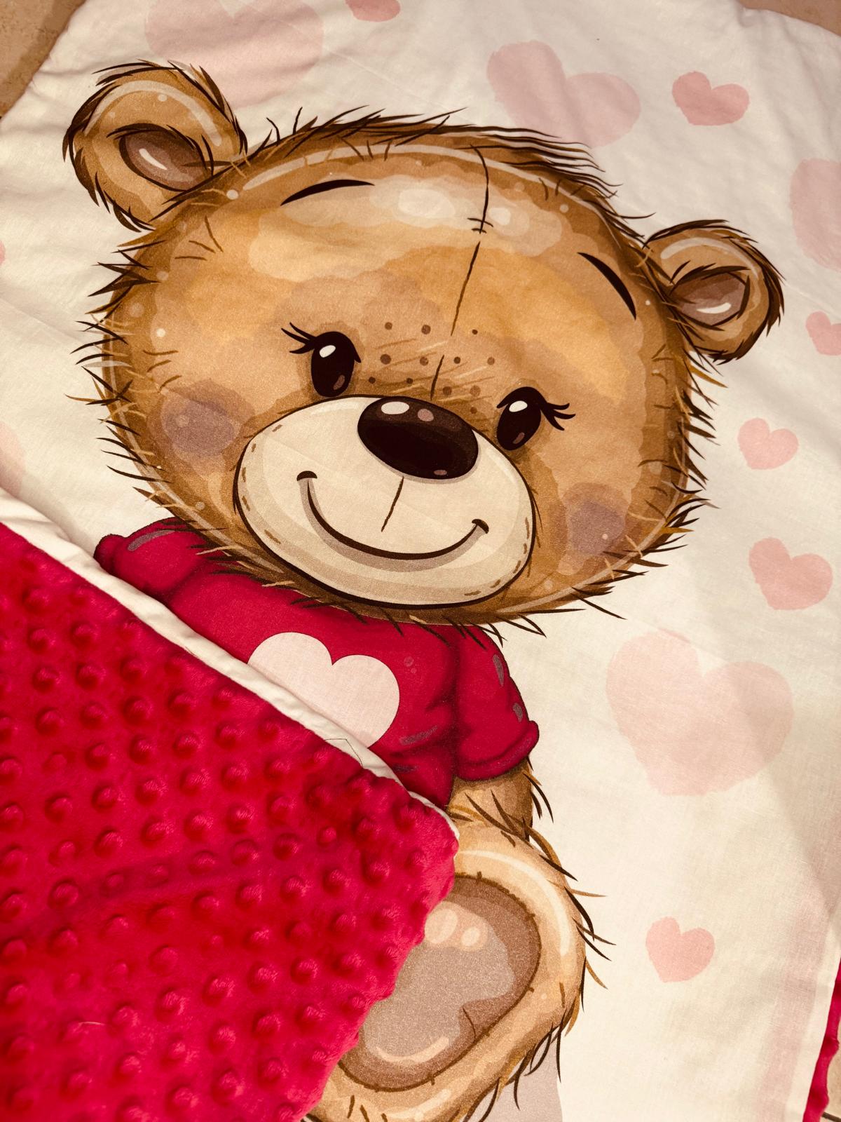 Copertina bimba con piumone interno 180gr