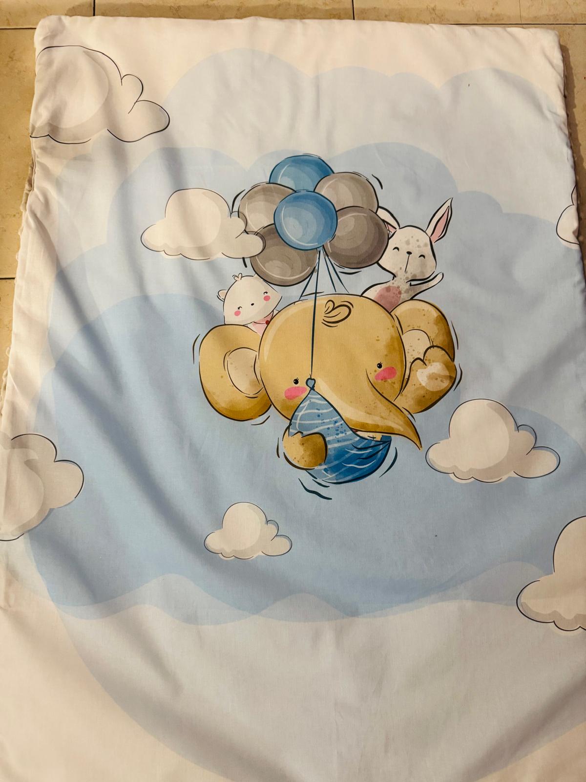 Copertina bimbo con piumone interno 180gr