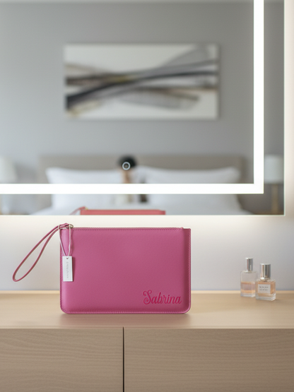 Pochette piccola similpelle personalizzabile